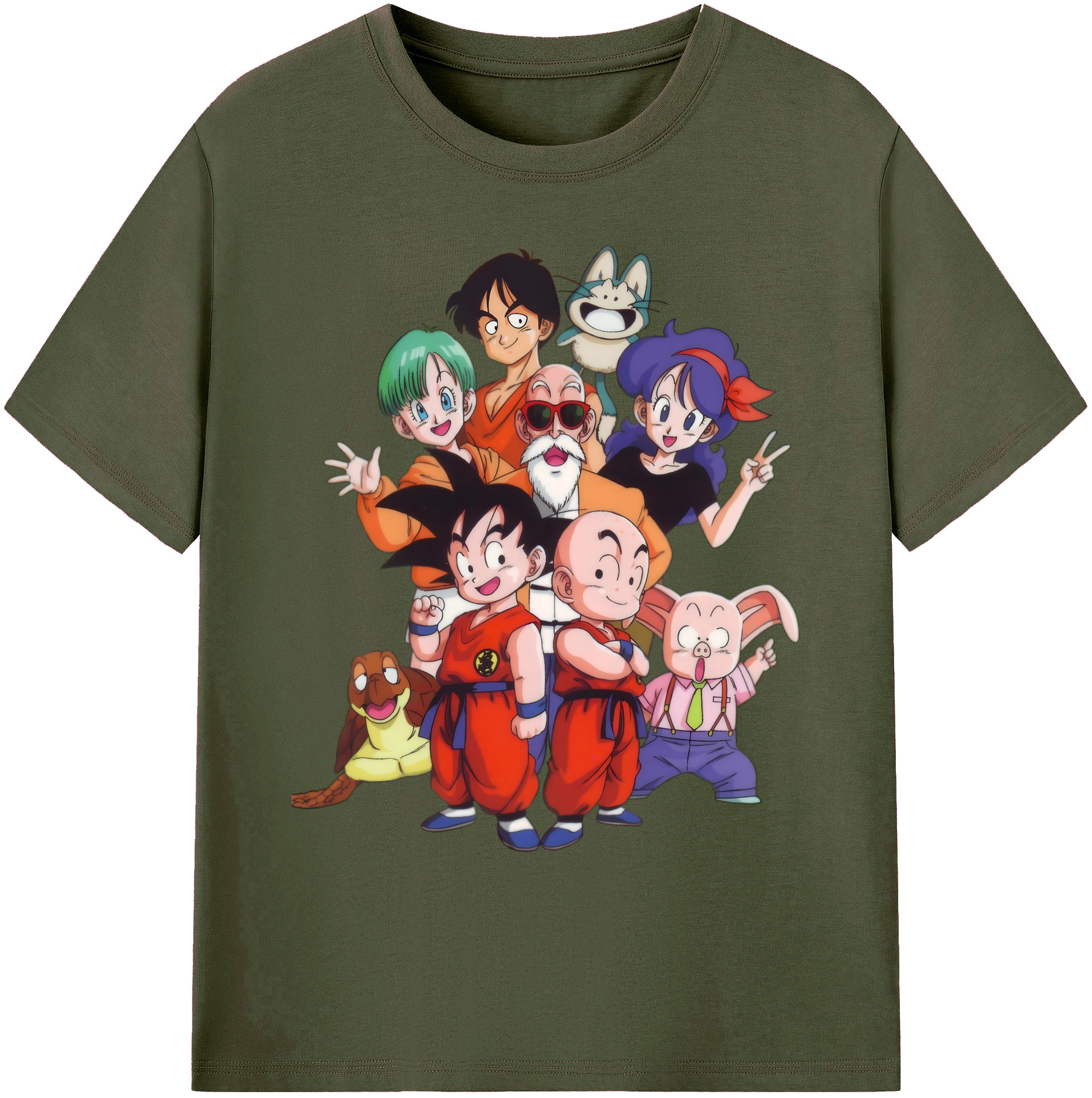 （画像用） ドラゴンボール DRAGON BALL 綿100％ メンズ半袖Tシャツ｜肌触りやわらか＆通気性